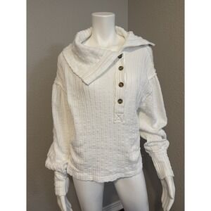 Free People We The Free Small Sweater Boho Classic Oversized NWOT